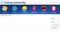 Desktop Screenshot of linkup-university.com